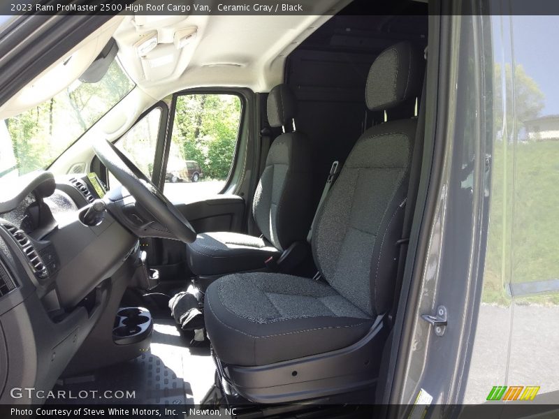 Ceramic Gray / Black 2023 Ram ProMaster 2500 High Roof Cargo Van