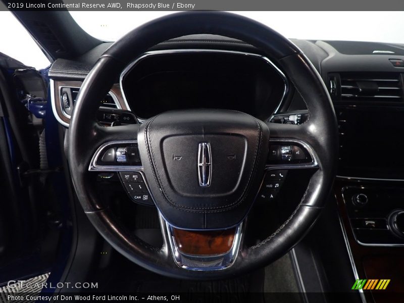 Rhapsody Blue / Ebony 2019 Lincoln Continental Reserve AWD