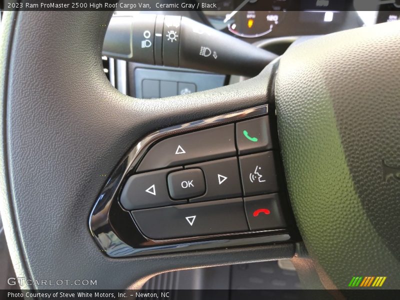  2023 ProMaster 2500 High Roof Cargo Van Steering Wheel