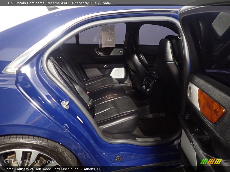 Rhapsody Blue / Ebony 2019 Lincoln Continental Reserve AWD