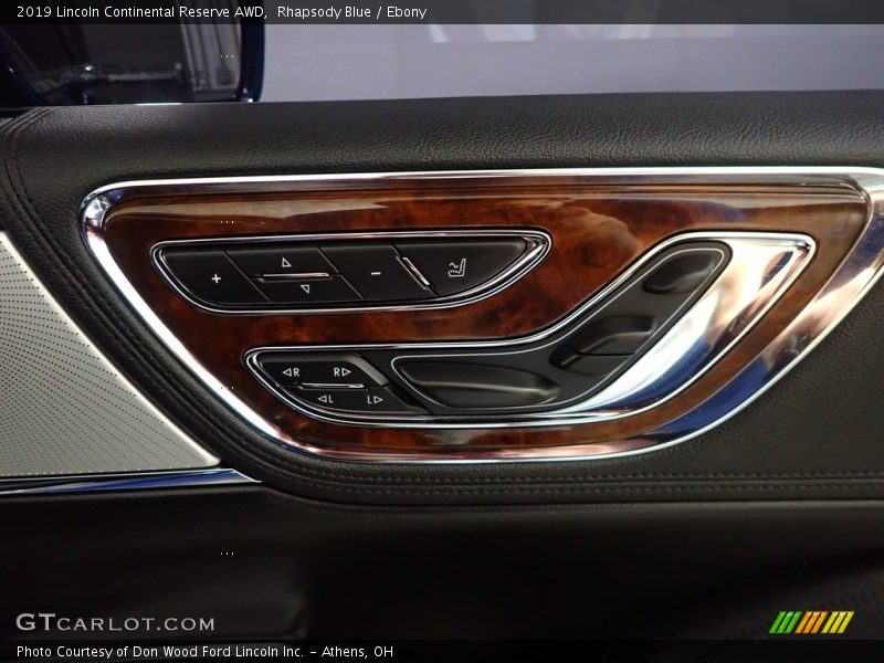 Rhapsody Blue / Ebony 2019 Lincoln Continental Reserve AWD
