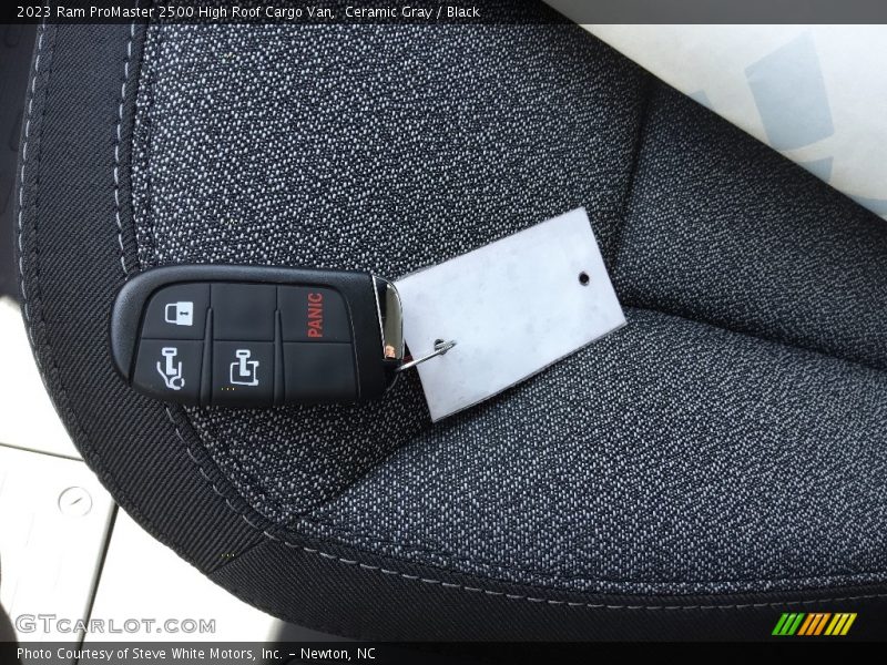 Keys of 2023 ProMaster 2500 High Roof Cargo Van