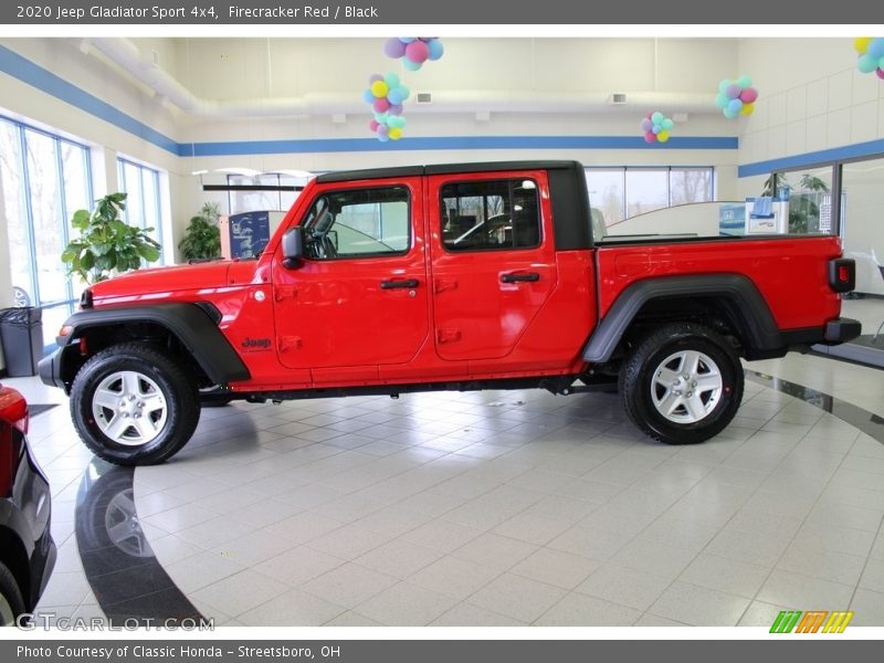 Firecracker Red / Black 2020 Jeep Gladiator Sport 4x4
