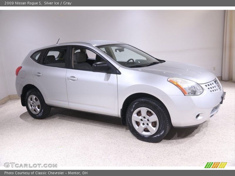 Silver Ice / Gray 2009 Nissan Rogue S
