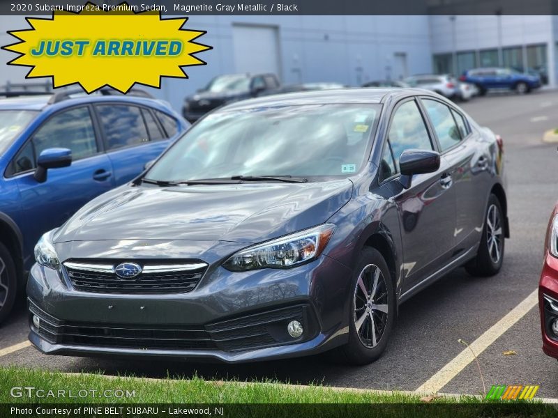 Magnetite Gray Metallic / Black 2020 Subaru Impreza Premium Sedan