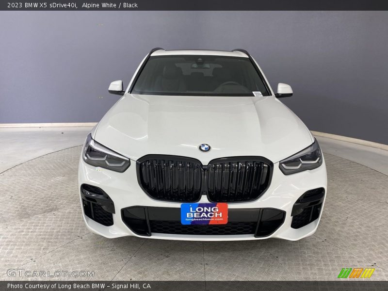 Alpine White / Black 2023 BMW X5 sDrive40i