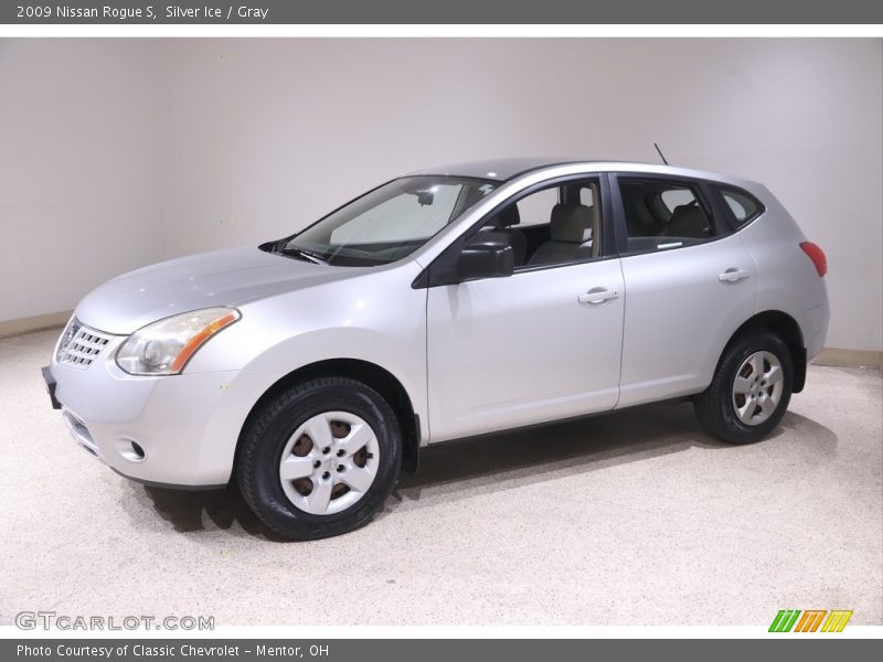 Silver Ice / Gray 2009 Nissan Rogue S