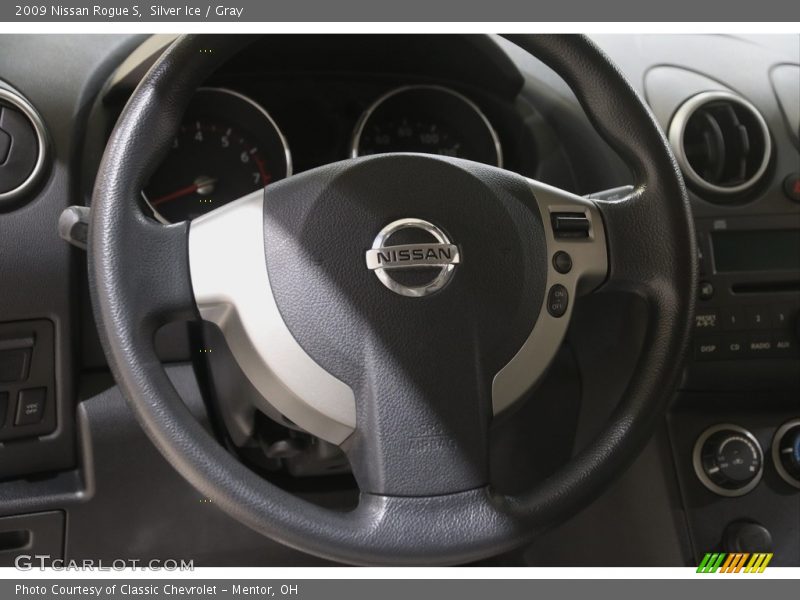 Silver Ice / Gray 2009 Nissan Rogue S