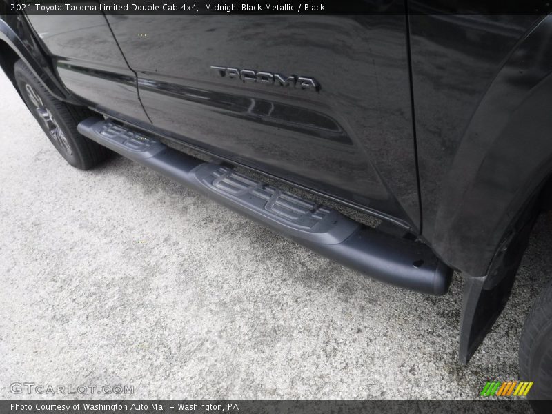 Midnight Black Metallic / Black 2021 Toyota Tacoma Limited Double Cab 4x4