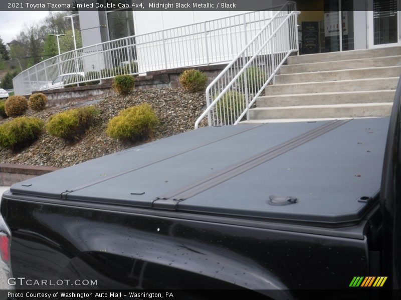 Midnight Black Metallic / Black 2021 Toyota Tacoma Limited Double Cab 4x4