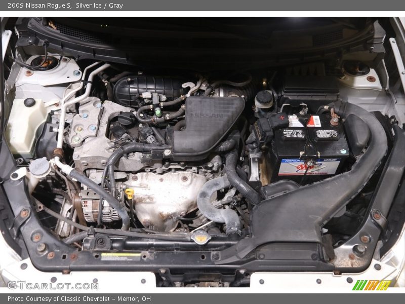 Silver Ice / Gray 2009 Nissan Rogue S