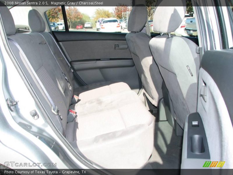 Magnetic Gray / Charcoal/Steel 2008 Nissan Sentra 2.0 S