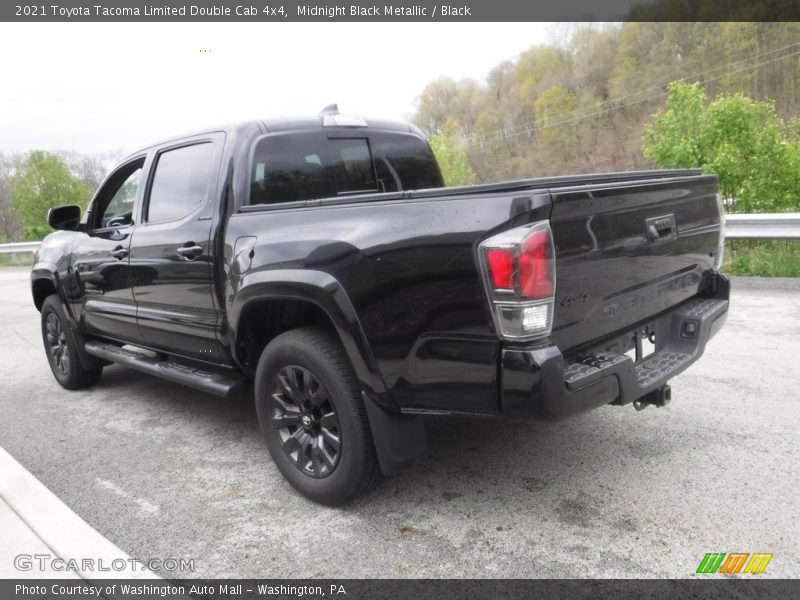 Midnight Black Metallic / Black 2021 Toyota Tacoma Limited Double Cab 4x4