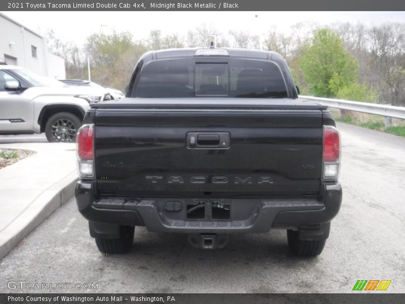 Midnight Black Metallic / Black 2021 Toyota Tacoma Limited Double Cab 4x4