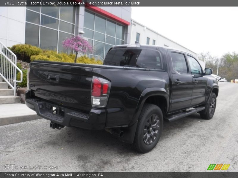 Midnight Black Metallic / Black 2021 Toyota Tacoma Limited Double Cab 4x4