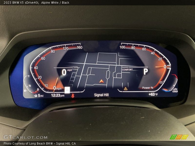 Alpine White / Black 2023 BMW X5 sDrive40i