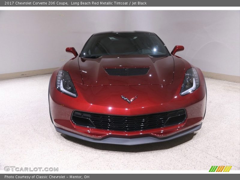 Long Beach Red Metallic Tintcoat / Jet Black 2017 Chevrolet Corvette Z06 Coupe