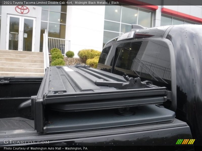 Midnight Black Metallic / Black 2021 Toyota Tacoma Limited Double Cab 4x4