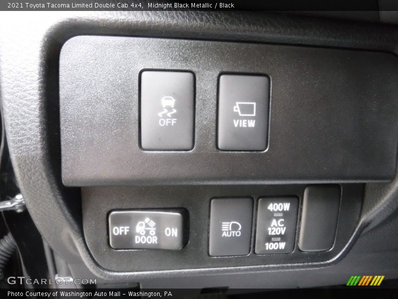 Midnight Black Metallic / Black 2021 Toyota Tacoma Limited Double Cab 4x4