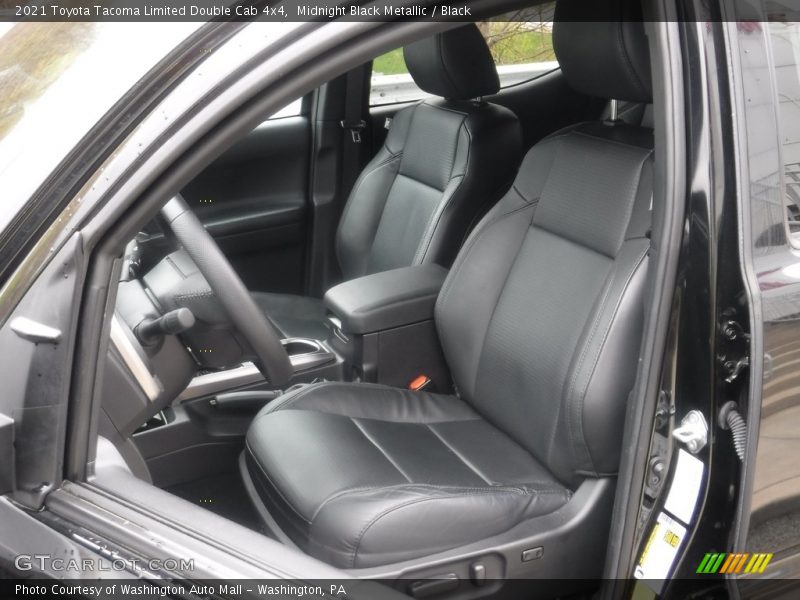 Midnight Black Metallic / Black 2021 Toyota Tacoma Limited Double Cab 4x4