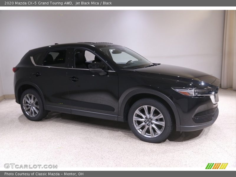 Jet Black Mica / Black 2020 Mazda CX-5 Grand Touring AWD