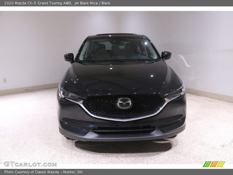 Jet Black Mica / Black 2020 Mazda CX-5 Grand Touring AWD