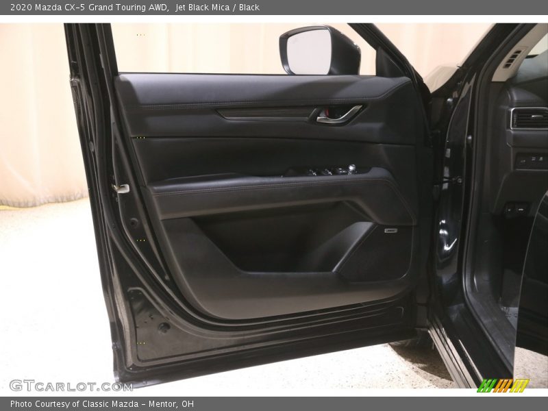 Jet Black Mica / Black 2020 Mazda CX-5 Grand Touring AWD