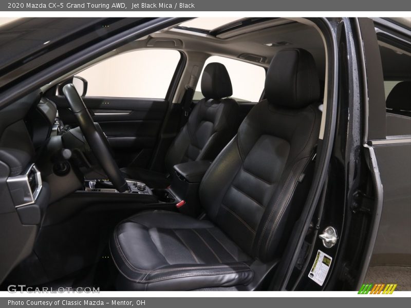 Jet Black Mica / Black 2020 Mazda CX-5 Grand Touring AWD