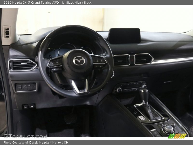 Jet Black Mica / Black 2020 Mazda CX-5 Grand Touring AWD