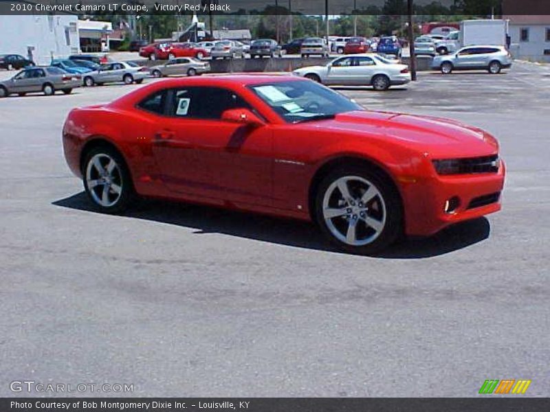 Victory Red / Black 2010 Chevrolet Camaro LT Coupe