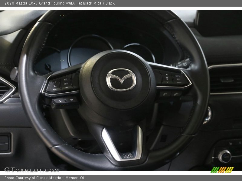 Jet Black Mica / Black 2020 Mazda CX-5 Grand Touring AWD