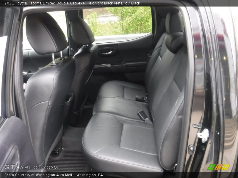 Midnight Black Metallic / Black 2021 Toyota Tacoma Limited Double Cab 4x4