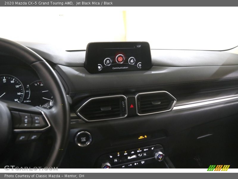 Jet Black Mica / Black 2020 Mazda CX-5 Grand Touring AWD