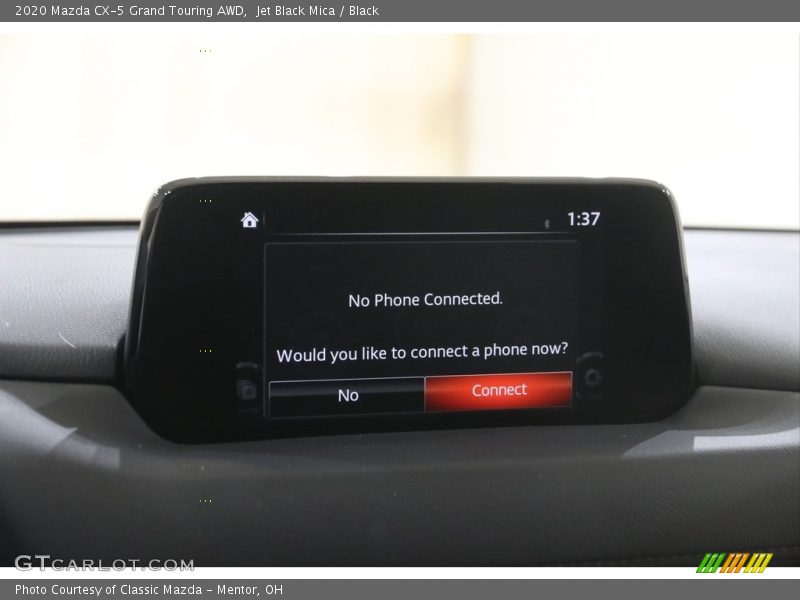 Jet Black Mica / Black 2020 Mazda CX-5 Grand Touring AWD