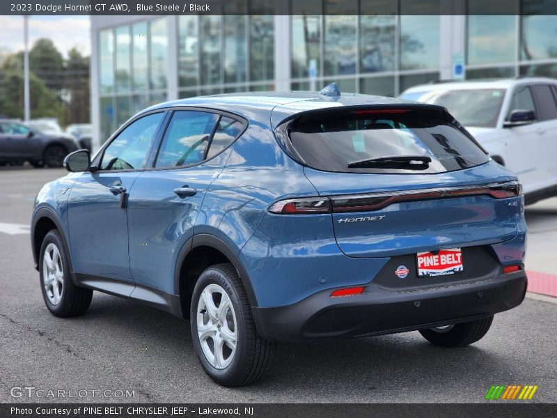 Blue Steele / Black 2023 Dodge Hornet GT AWD