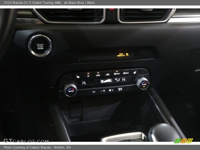 Jet Black Mica / Black 2020 Mazda CX-5 Grand Touring AWD