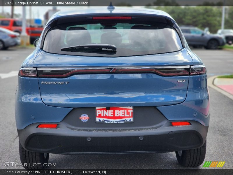 Blue Steele / Black 2023 Dodge Hornet GT AWD