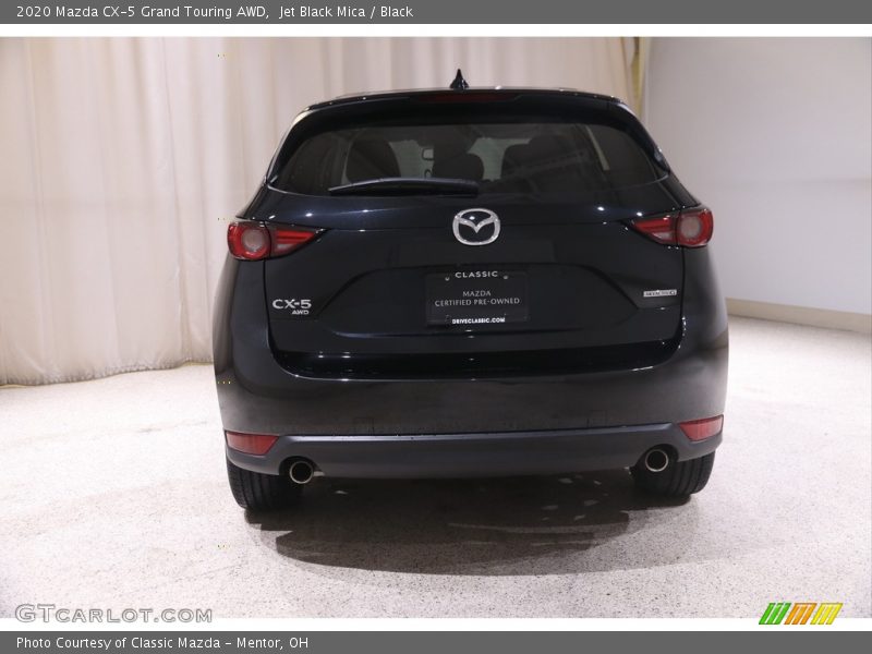 Jet Black Mica / Black 2020 Mazda CX-5 Grand Touring AWD