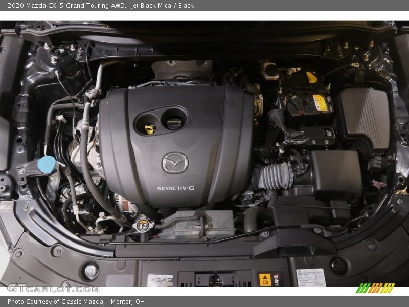 Jet Black Mica / Black 2020 Mazda CX-5 Grand Touring AWD
