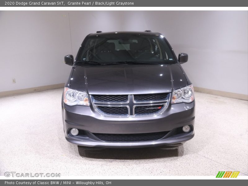 Granite Pearl / Black/Light Graystone 2020 Dodge Grand Caravan SXT