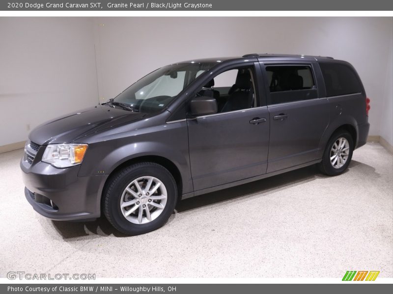 Granite Pearl / Black/Light Graystone 2020 Dodge Grand Caravan SXT