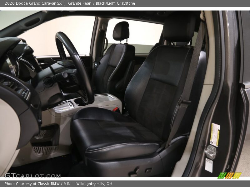 Granite Pearl / Black/Light Graystone 2020 Dodge Grand Caravan SXT