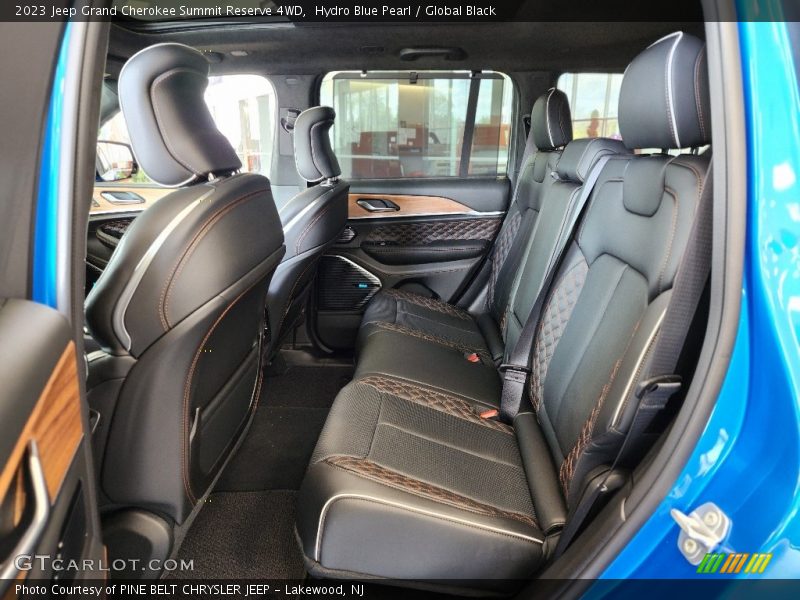 Rear Seat of 2023 Grand Cherokee Summit Reserve 4WD