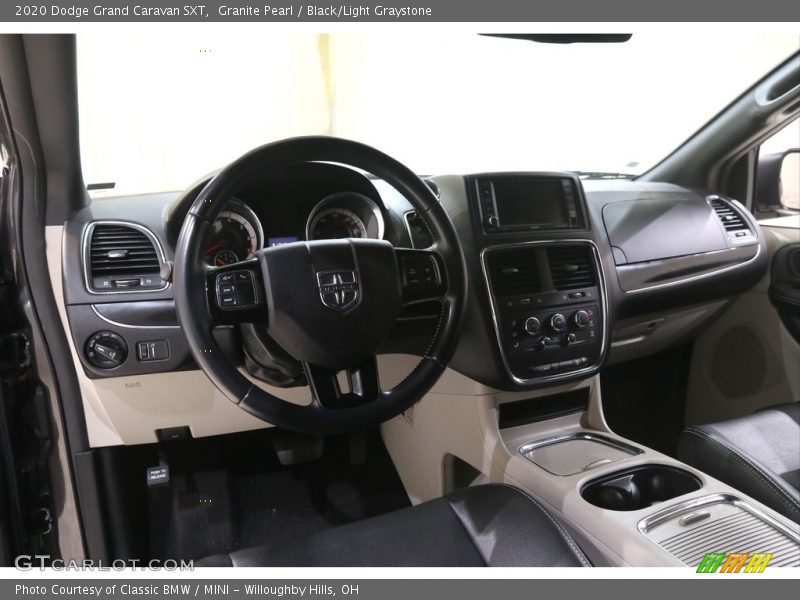 Granite Pearl / Black/Light Graystone 2020 Dodge Grand Caravan SXT