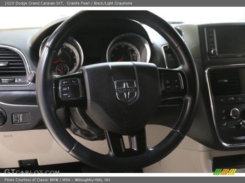 Granite Pearl / Black/Light Graystone 2020 Dodge Grand Caravan SXT