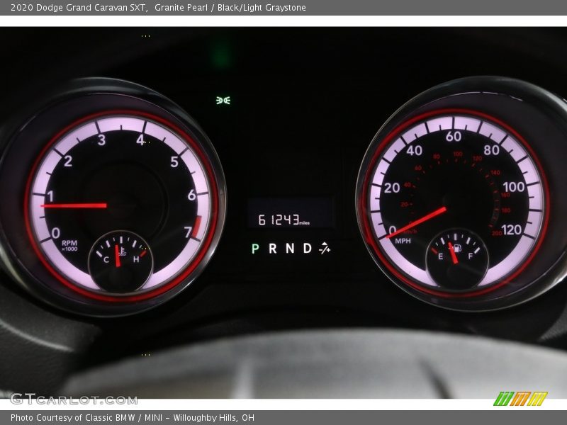 Granite Pearl / Black/Light Graystone 2020 Dodge Grand Caravan SXT