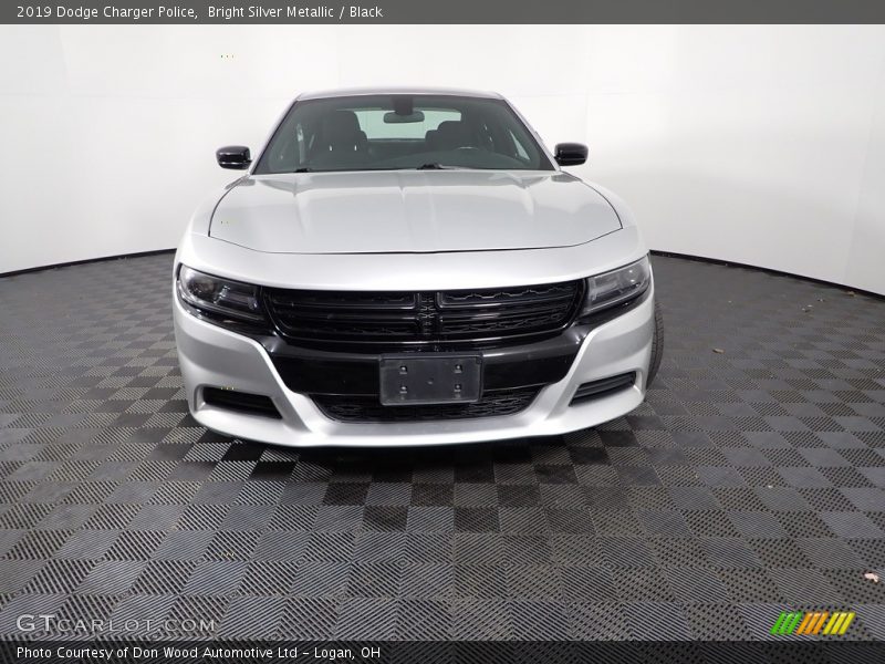 Bright Silver Metallic / Black 2019 Dodge Charger Police
