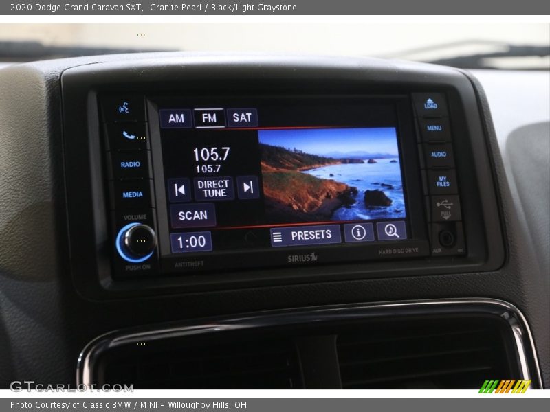 Granite Pearl / Black/Light Graystone 2020 Dodge Grand Caravan SXT