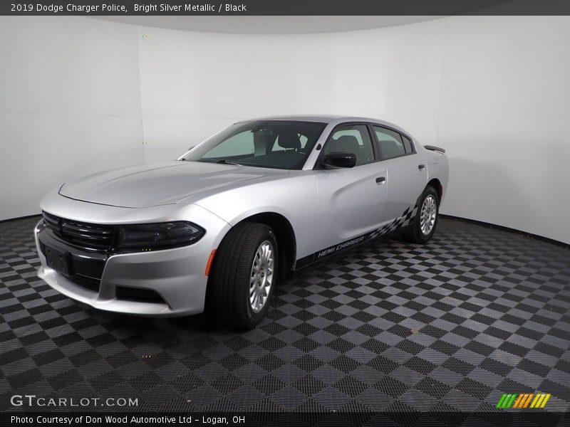 Bright Silver Metallic / Black 2019 Dodge Charger Police