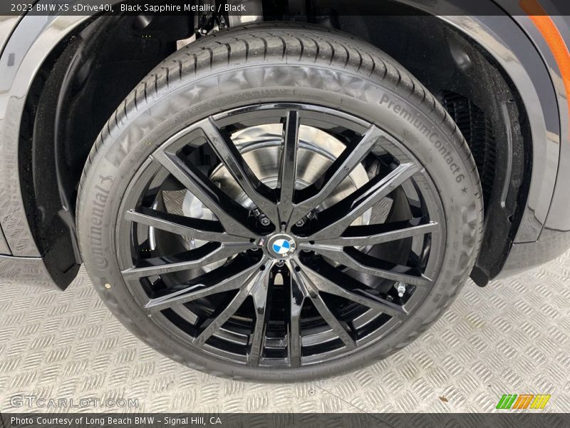Black Sapphire Metallic / Black 2023 BMW X5 sDrive40i